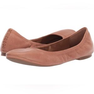 Lucky Brand Emmie Ballet Flats Latte Size 6